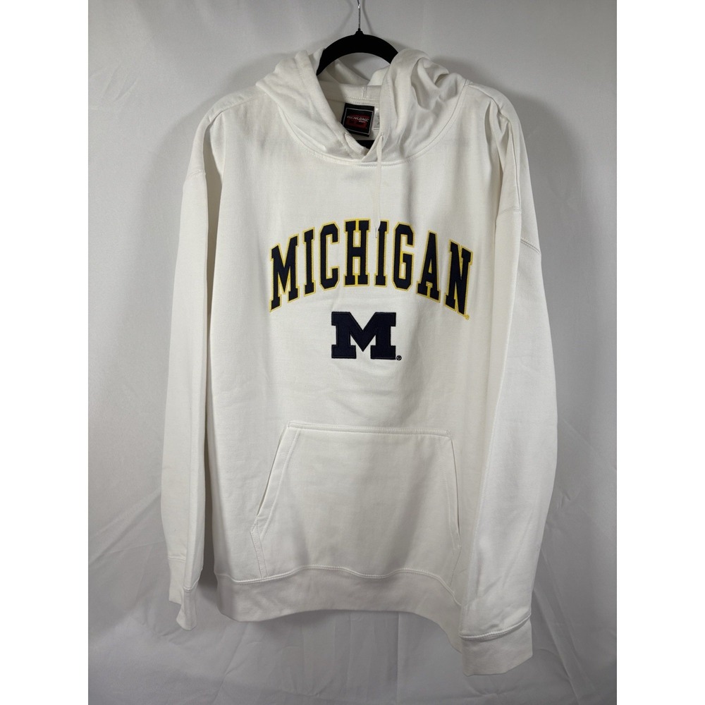 Genuine Stuff hoodie sweatshirt Size XL michigan wolverines pullover